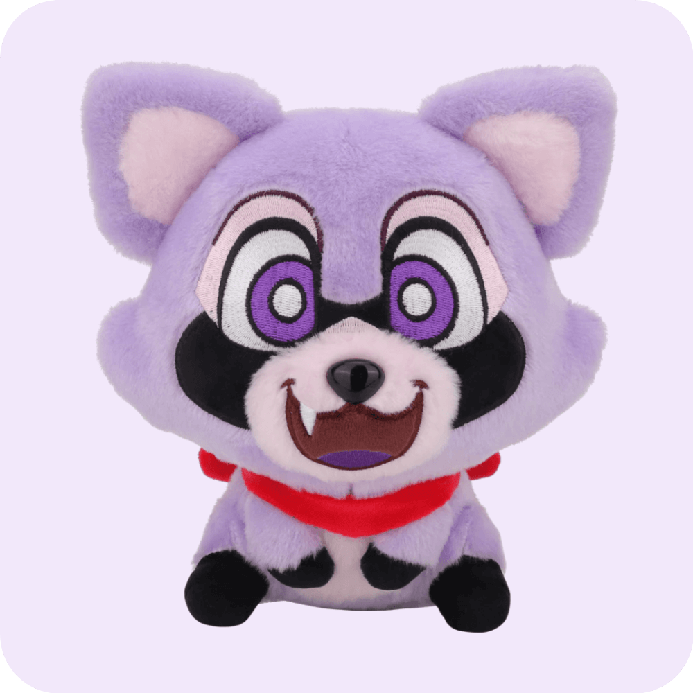 Rambley the Raccoon Plush - Sitting | Indigo Park Plush